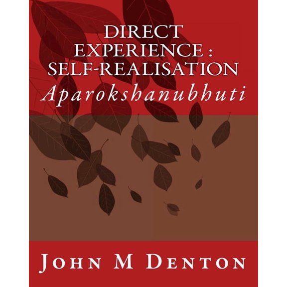 Direct Experience: Self-Realisation, (Paperback)