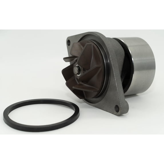 Direct Fit A77471 Water Pump for Case Construction 480ELL Loader - Diesel Tractor - Coolant Pump with Gasket - Primed, Painted - Meets or Exceeds OEM Spec