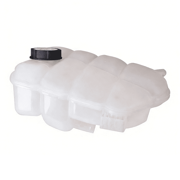 Direct Fit Coolant Reservoir Tank With Cap Engine Expansion Tank For Ford Escape for Ford Focus for Ford Transit Connect Compatible With OE CV618K218BC CV6Z8A080C-White-one piece