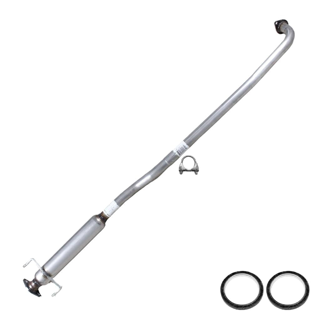 Northeastern Stainless Steel Exhaust Resonator For 2007-2011 Toyota Camry 2.4L 2.5L - Includes Gaskets & Clamp