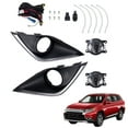thumbnail image 1 of Direct Fit Front Bumper Fog Light Kit for 2016-2019 Mitsubishi Outlander Sport/ASX/RVR, Complete Set with Bulbs, 1 of 10