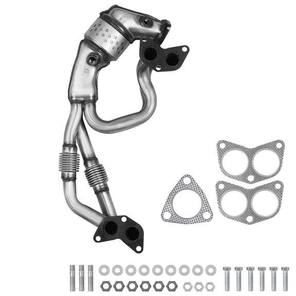 Direct Fit High Flow Catalytic Converter Compatible with Subaru 2.5L H4 Engine, Forester, Impreza, Legacy, Outback, and SAAB 9-2X