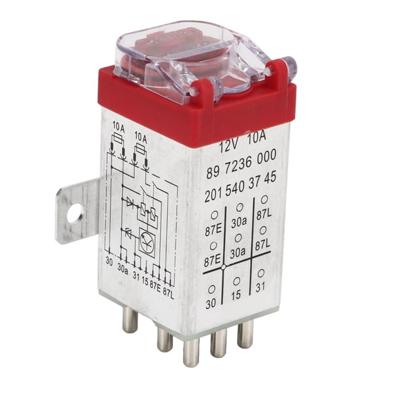 Direct Fit Overload Relay for Motor Protection, Easy Installation Multi-Function Relay for Various Mercedes Models
