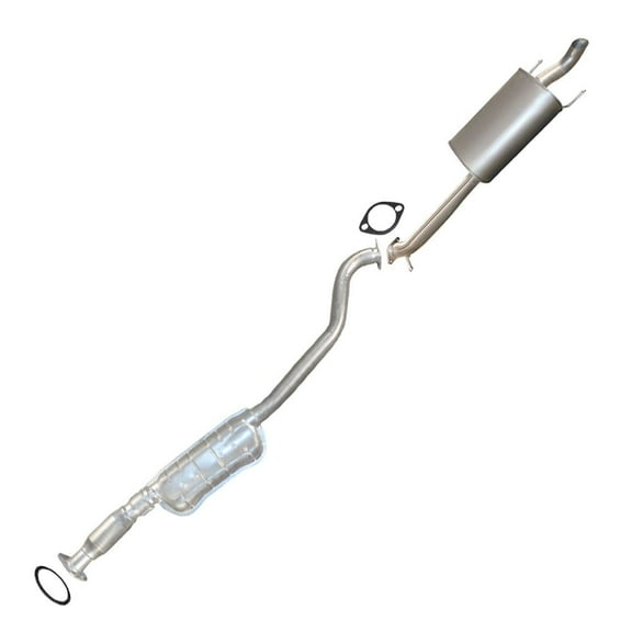 Resonator Muffler Exhaust System Kit Compatible for 2004-2006 Subaru Baja 2.5L Turbo - Direct Fit