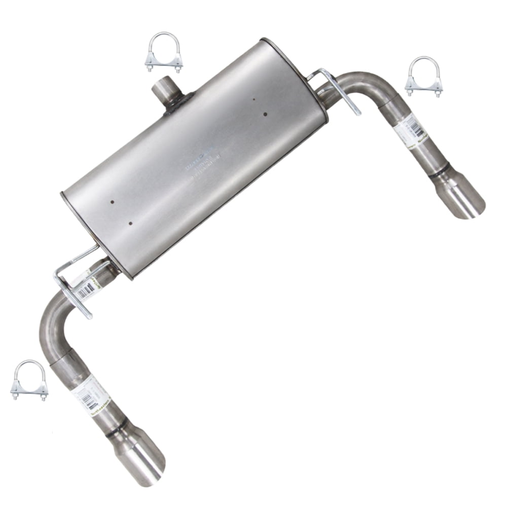 Northeastern Exhaust Muffler Fits 2008-2012 Chevrolet Malibu 3.6L - Direct Fit | Stainless Steel