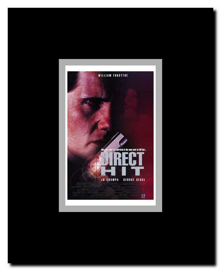 Direct Hit Framed Movie Poster