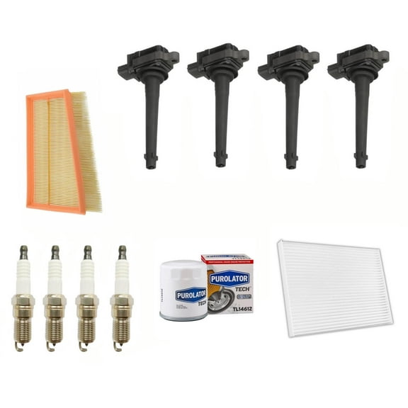 Direct Ignition Coil Spark Plugs & Filters For 2007-2012 Nissan Sentra 2.0L