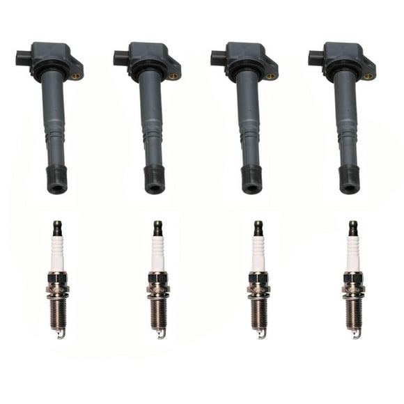 Direct Ignition Coil & Spark Plugs Fits 2012-2015 Civic 2.4L 2008-12 Accord 2.4L