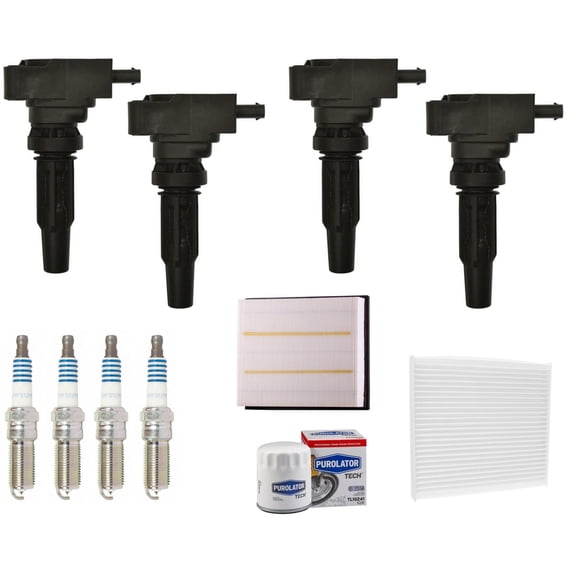 Direct Ignition Coils Spark Plugs Tune Up Kit For Ford Ranger 2019-2022 2.0L