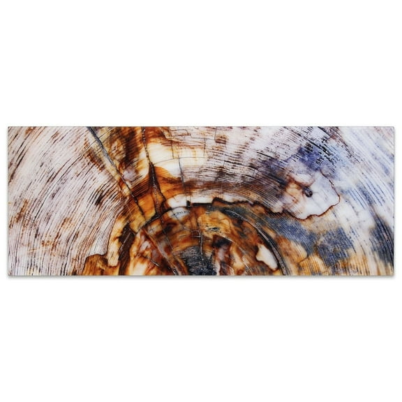 Direct Impact A Frameless Free Floating 63.00" x 24.00" Painting Art Prints, by Empire Art