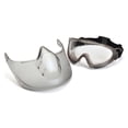 thumbnail image 1 of Direct/Indirect-Gray Frame/Clear Anti-Fog Lens woth faceshield attachment, 1 of 2
