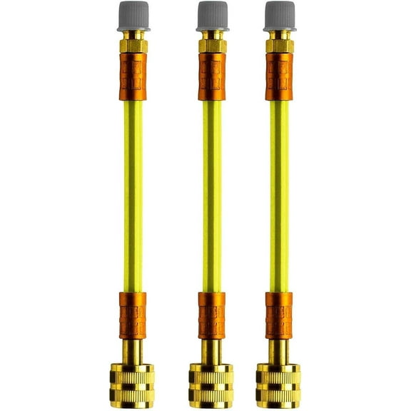 Direct Inject UV - Refrigerant Leak Sealer with Added UV Dye to Detect Large Leaks - for AC, Refrigeration, and Automotive Systems Up to 5 Tons - Compatible with All Refrigerants - 3 Packs