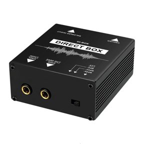Direct Input Box with Balanced XLR Output for Guitar Live Sound