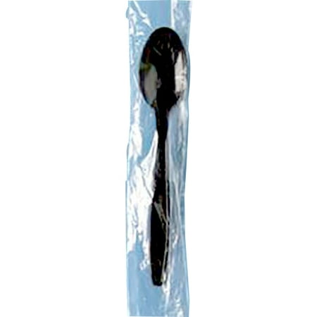 Direct Link Heavy Weight Wrapped Cutlery Teaspoon Black, Plastic | 1000/Case
