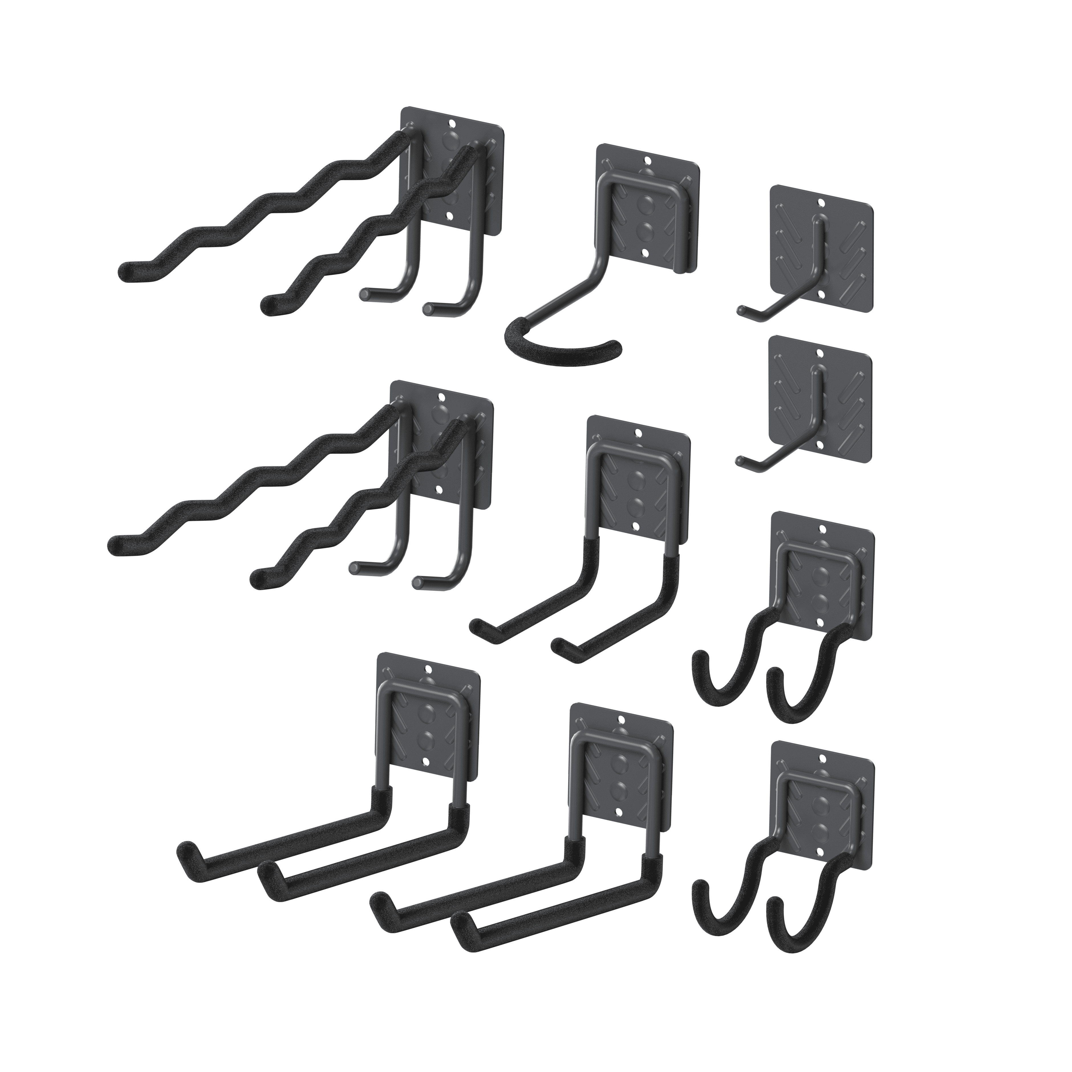 Direct Mount Wall Hooks, 10pack