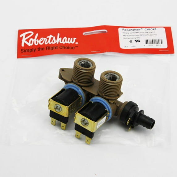 Direct OEM Replacement For 3979347 222700 Washing Machine Water Inlet Valve