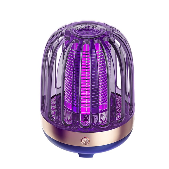 Rechargeable Portable Mosquito Killer Lamp - Cordless Waterproof Bug/Fly Trapper for Home Sea Blue