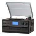 thumbnail image 1 of ORCC 10-in-1 Bluetooth Record Player Turntable for Vinyl Records CD Cassette USB/SD Convert, 1 of 7