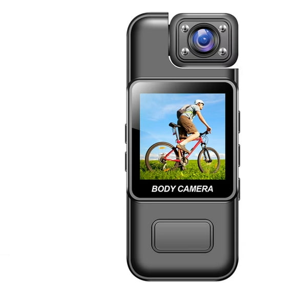 Direct Recording HD Camera Portable Digital Video Recorder with Infrared Night Vision for Outdoor Sports DV Riding,1 x Camera,Black