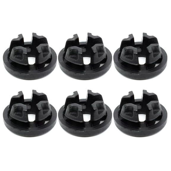 Direct Replacement Plastic Hoods Bonnet Rod Struts Grommet Clips Fastener Pack of 6 Suitable for MK5 W712889-S300
