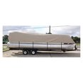 Direct Tan/Beige 16' Ultra Pontoon/Deck Boat Cover, Has Elastic and