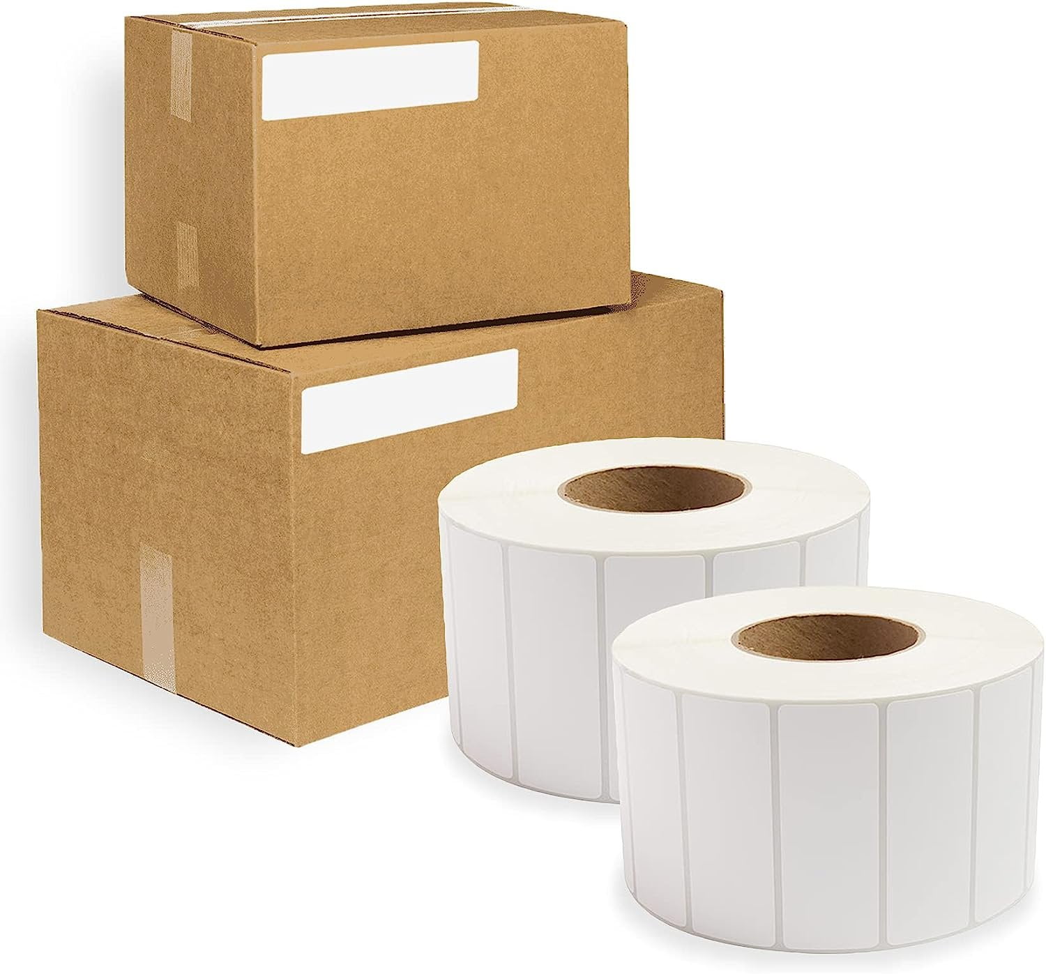 Direct Thermal Labels 4 X 1.5 Inch with 3 Inch Core, Thermal Shipping