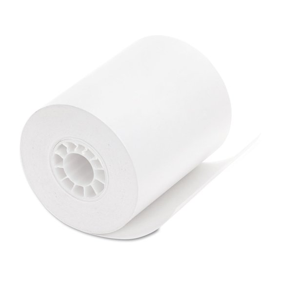 "Direct Thermal Printing Thermal Paper Rolls, 2.25"" X 80 Ft, White, 12/pack | Bundle of 5 Packs"