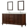 thumbnail image 1 of Direct Vanity Sink Classic 6070D9 70 in. Double Bathroom Vanity, 1 of 8