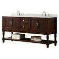 thumbnail image 1 of Direct Vanity Sink Mission Turnleg 6070D10 70 in. Double Bathroom Vanity, 1 of 8