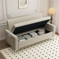 thumbnail image 1 of Direct Wicker DJ-W1658125290 Multi-Functional Storage Comfortable Loveseat Sofa, Beige, 1 of 1
