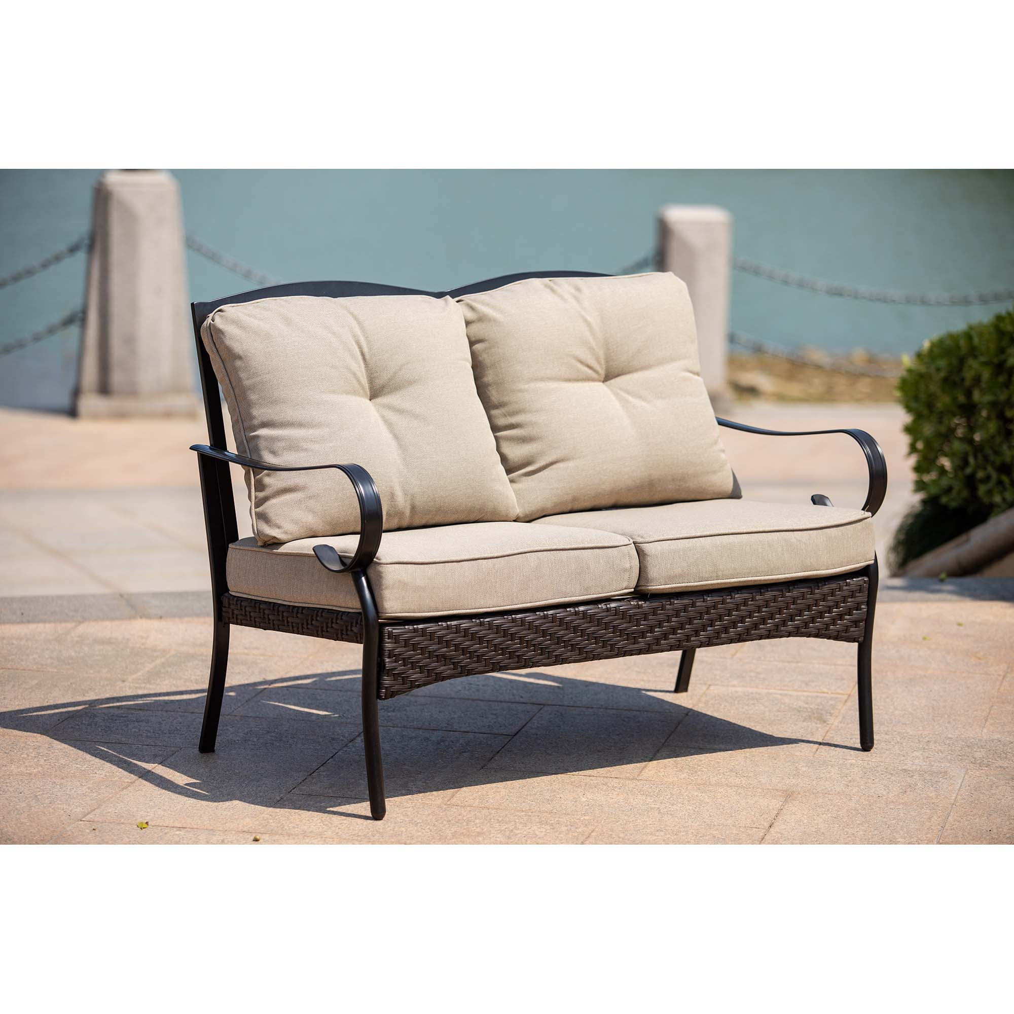 Direct Wicker Furniture The Elton Collection Garden Relaxation Set ...