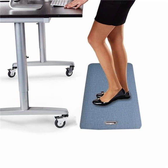 Direct Wicker PVC-23 39' X 20' Non-Slip Anti-Fatigue Kitchen Office Standing Rug, Comfort Mat