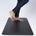 thumbnail image 1 of Direct Wicker PVC-5 22 x 39 in. Home & Office Anti-Fatigue Floor Mat, Black, 1 of 1