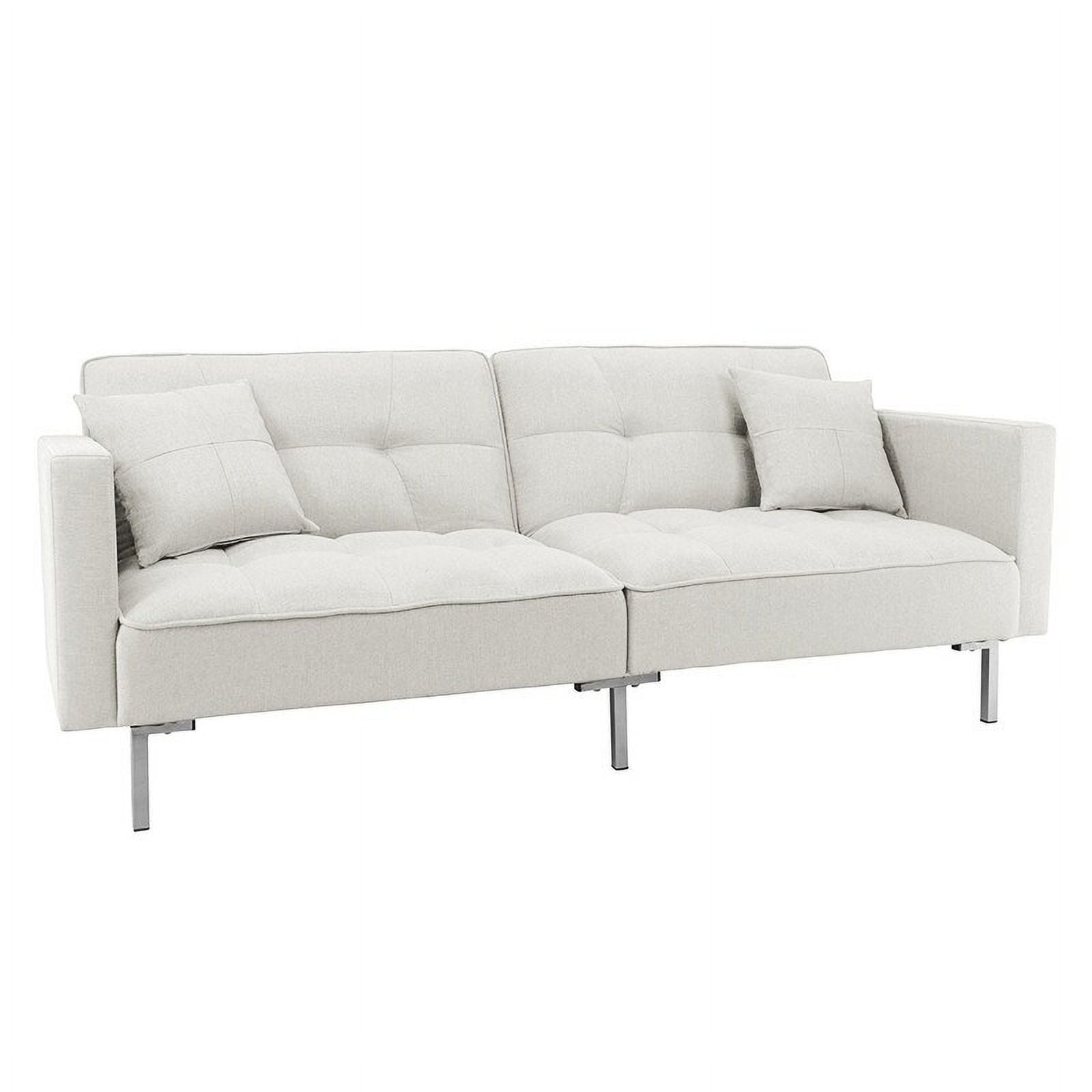 Wicker futon couch best sale