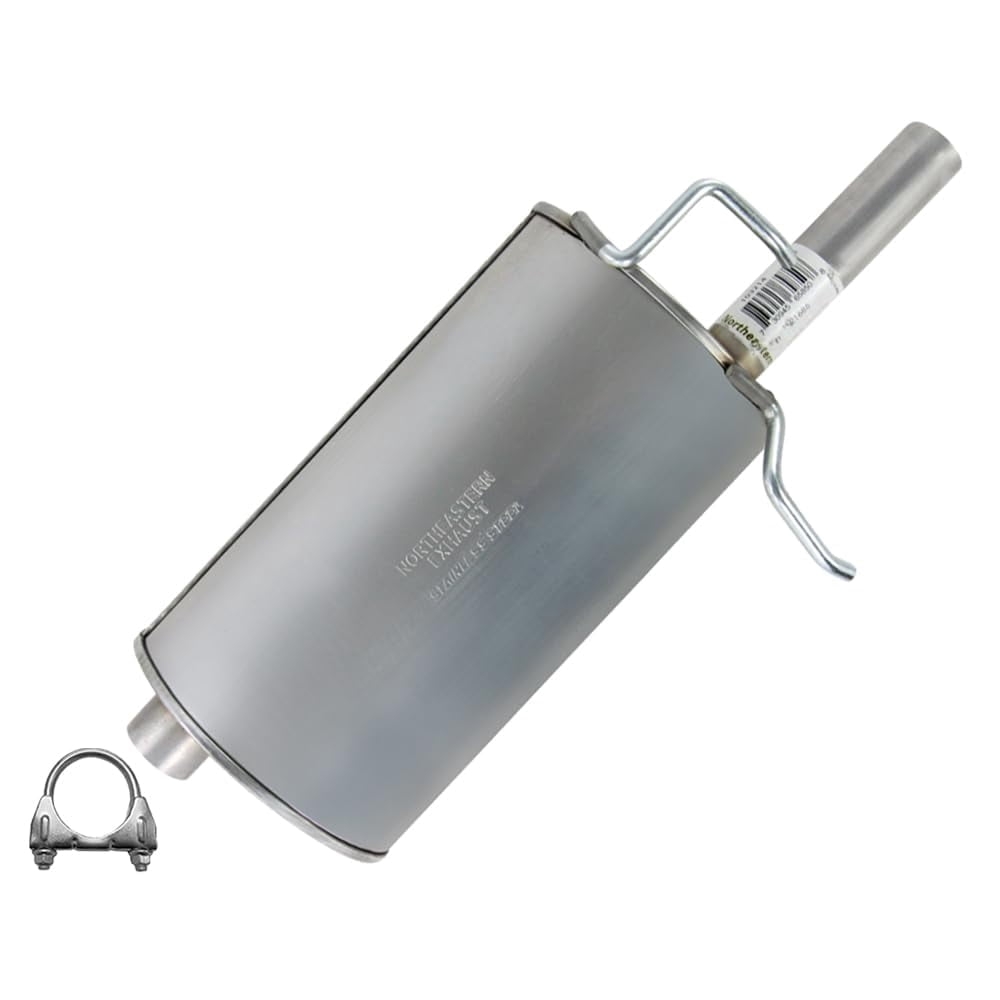 Northeastern Exhaust | Stainless Steel Rear Muffler Fits 2006–2011 Chevrolet HHR 2.4L Wagon Direct-Fit Replacement