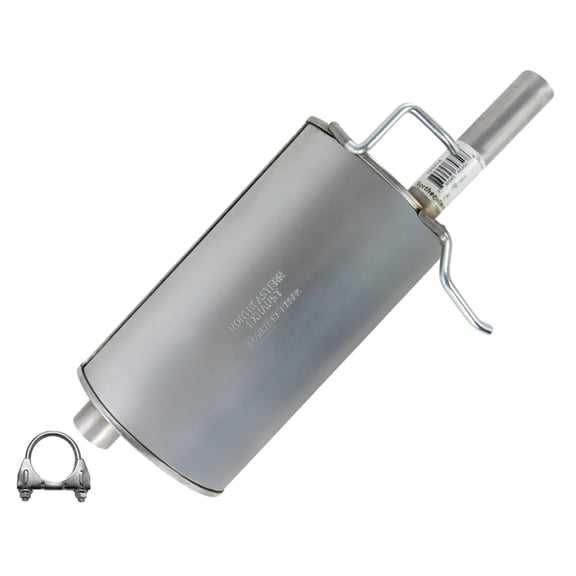 Northeastern Exhaust | Stainless Steel Rear Muffler Fits 20062011 Chevrolet HHR 2.4L Wagon Direct-Fit Replacement