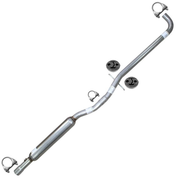 Northeastern Exhaust Resonator Pipe Fits 2000-2005 Buick LeSabre 3.8L - Direct Fit | Stainless Steel Exhaust Component | Includes Clamps & Hangers