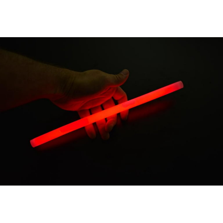 DirectGlow 100ct 4 inch Red Glow Sticks with Lanyards Bulk Glow Party  Supplies