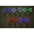 thumbnail image 1 of DirectGlow 5 Count Assorted Glow Stick Bunny Ears Fun Neon Party Supply Favors, 1 of 5