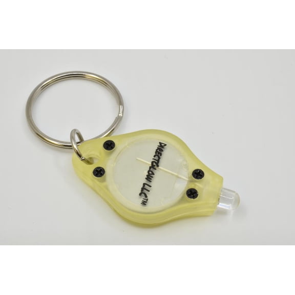 DirectGlow Multifunction UV Torch LED Keychain Flashlight Blacklight