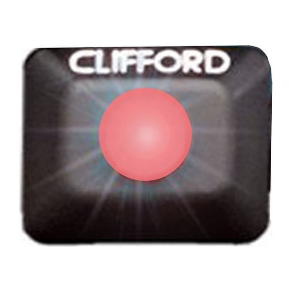 Directed Electronics 905235 Single Pack of G4/G5 style Red LED w/ rectangular flush mount bezel