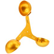Kitandove Anemometer Wind-Speed Monitoring Sensor Aluminium Alloy 1Pack 7.1x7.1x1.5in