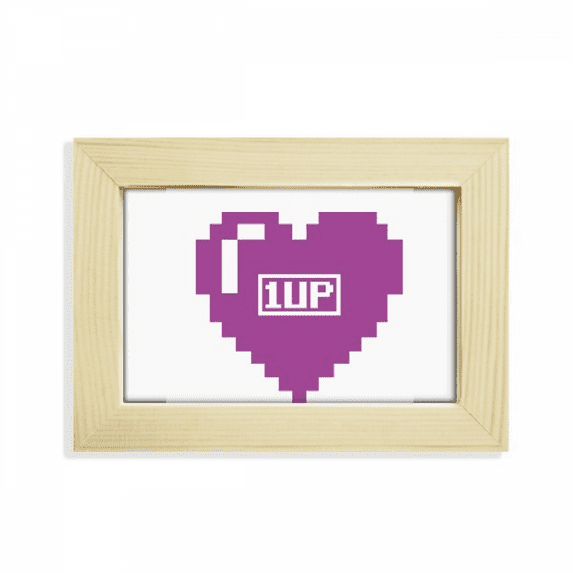 Direction Cardiac Digits Art Deco Fashion Desktop Decorate Photo Frame Picture Art Painting 5x7 inch