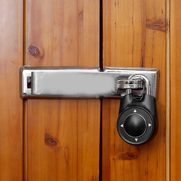 Directional Combination Lock Aluminum alloy Padlock For Daily Office Work home