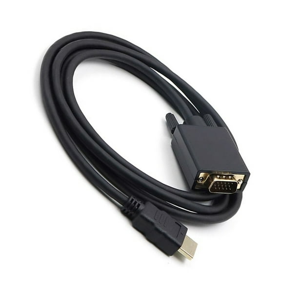 Directional Cord Adapter Cord High Speed Cable to Connecting Computer Laptop PC 15pin to VGA Cable