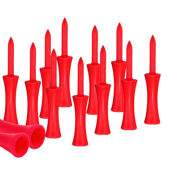 Directional Golf Markers Practice Tool Durability Plastic Golf Tees for Accuracy and Stability During Ranges Exercises