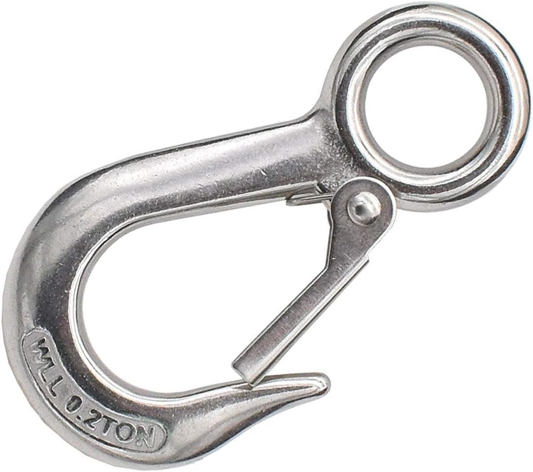 Directional Heavy Duty Lifting Hooks Stainless Steel Winch Hook, Rope