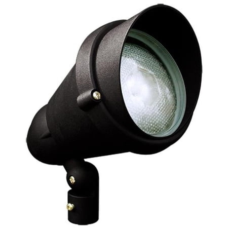 Directional Spot with Hood, Black