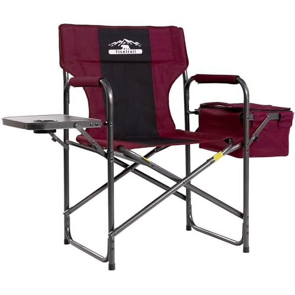 Director Camping Chair with Cooler Bag Camping Directors Chair with