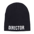 thumbnail image 1 of Director Embroidered Short Beanie - Navy OSFM, 1 of 5